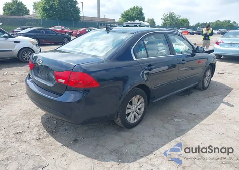 2010 Kia Optima Lx z USA, uszkodzony, nr VIN KNAGG4A8XA5387583